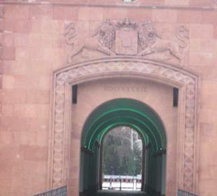 Festung Germersheim im Winter