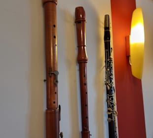 Flöten und Klarinette