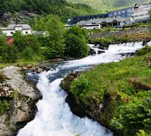 Wasserfall Hellesylt