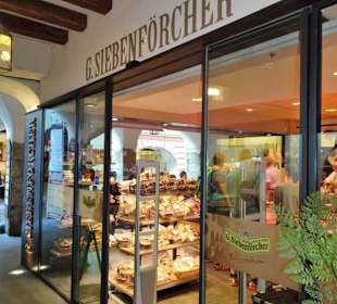 Eingang zur Metzgerei Siebenförcher