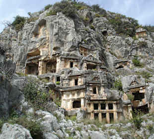 Höhlenwohnungen in Myra