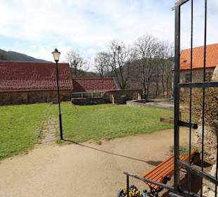 Blick in das Klostergelände