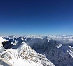 Blick von der Zugspitze