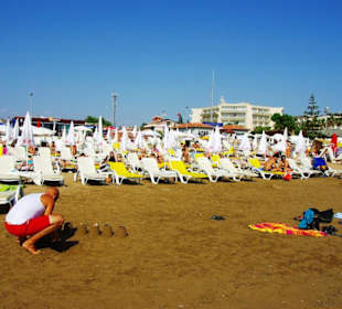 Vom Sunrise Richtung Side am Strand