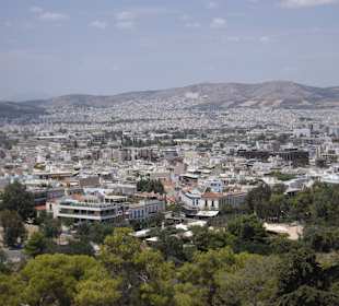 Blick von der Akropolis 