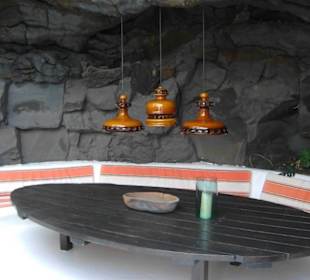 Wohnraum in einer Vulkanblase