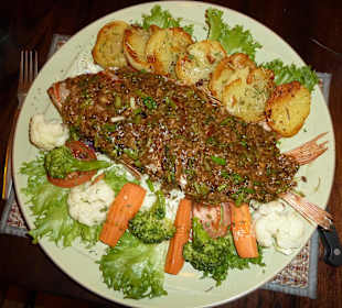 Leckerer Fisch und so groß