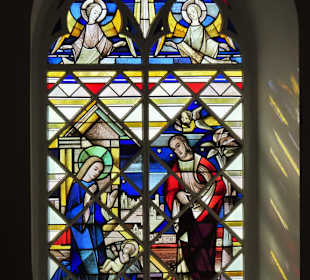 Fenster der St. Martini Kirche Lesum