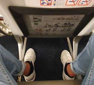 Fußraum Onurair bei 188cm