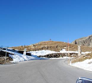 Timmelsjoch mit dem Oldtimer