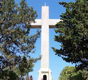 Besteigbares Kreuz bei Filerimos