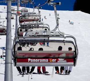 Im Lift zum Kohlmaiskopf