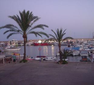 Abenddämmerung am Hafen