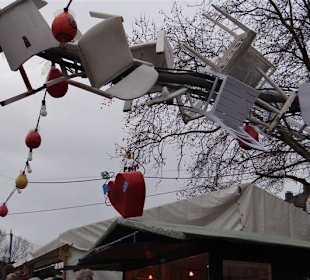 Deko des Weihnachtsmarktes