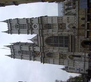 Vchod do Westminster Abbey