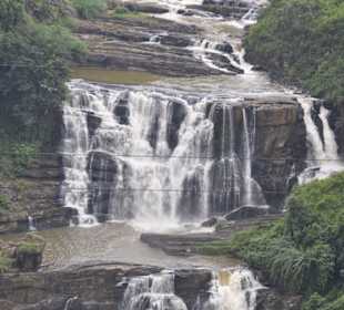 Wasserfall im Hochland
