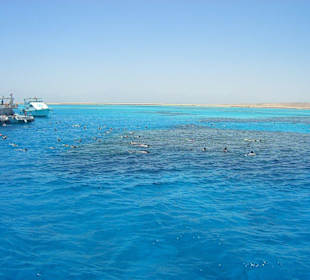 Schnorchel und Tauchgebiet