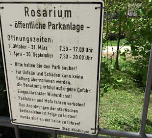 Rosengarten Nördlingen