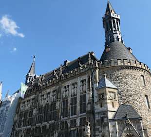 Das Rathaus von Aachen