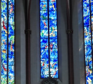 Die Chagall-Fenster in St. Stephan in Mainz