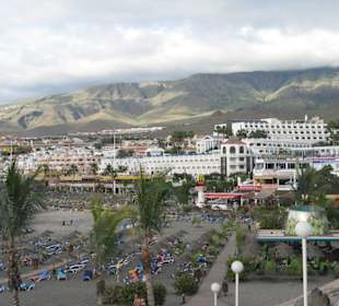 Blick auf die Promenade und den Playa Fanabe