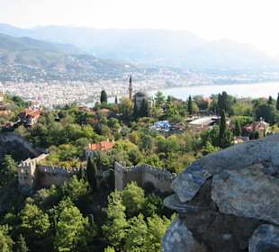 Die Burg von Alanya, Türkei