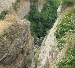 Blick in die Schlucht