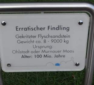 Erratischer Findling