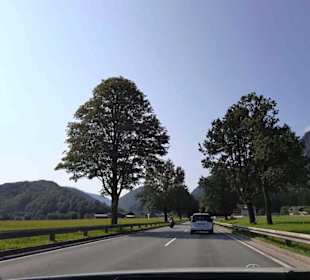 Anfahrt zum Königssee