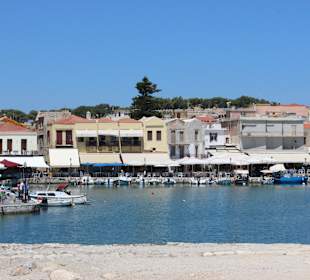 Am Hafen von Rethymno