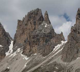 Fünffingerspitze vom Sella Joch