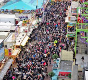 Der Freimarkt 2018 aus Vogelperspektive