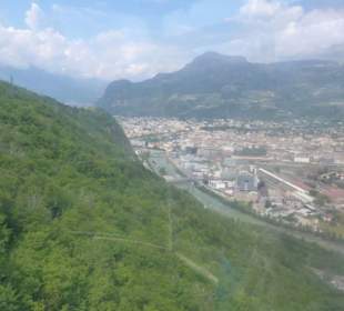 Während der Gondelfahrt