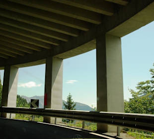 Juli Auffahrt bei Königswetter