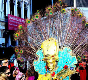 Kostüme-Masken-Show Venedig 2011