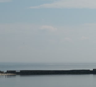 Die Kugelbake am Übergang von Elbe zur Nordsee