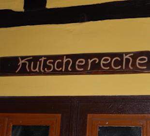 Die Kutscherecke war absolut ungemütlich