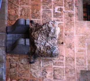 An der Kirche Placa del Mercat