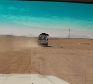 Auf dem Weg in die Wüste