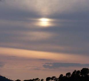 Sonnenuntergang über Cala Fornell