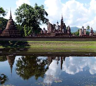 Während der Rundreise in Sukhothai