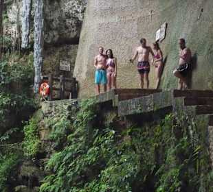 Baden in der Cenote