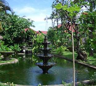 Gartenanlage des Amoaras Spa