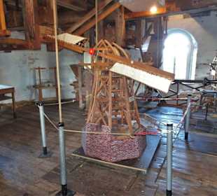 Rundgang durch die Museumsräume der Windmühle
