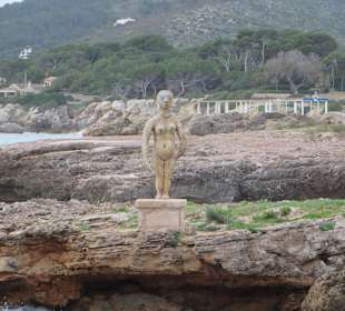Skulptur an der Promenade