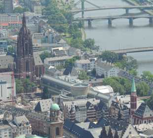 Blick auf Frankfurt