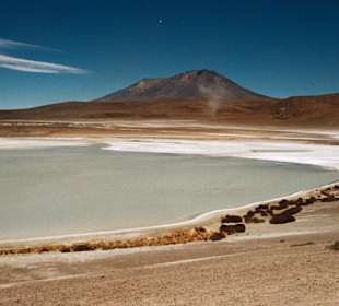 White lagune, Salar del Laguani-Bolivia