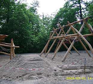 Spielplatz im Bau