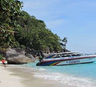 Erster Stopp am Traumstrand