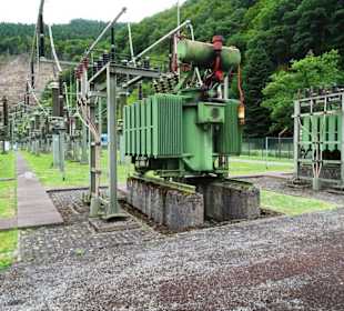 Trafostation des Kraftwerkes